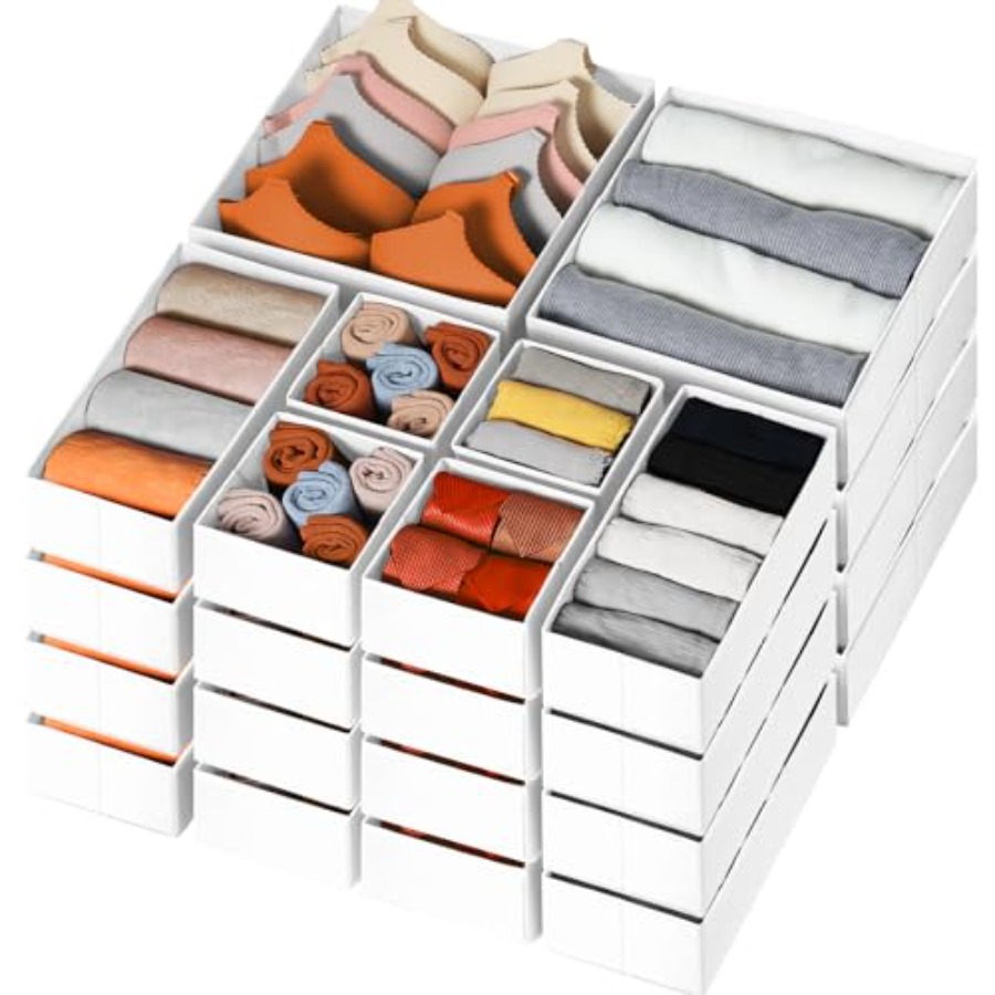 Baby Nursery Closet Organization - Drawer Organizer Clothes Dresser Organizer Bins