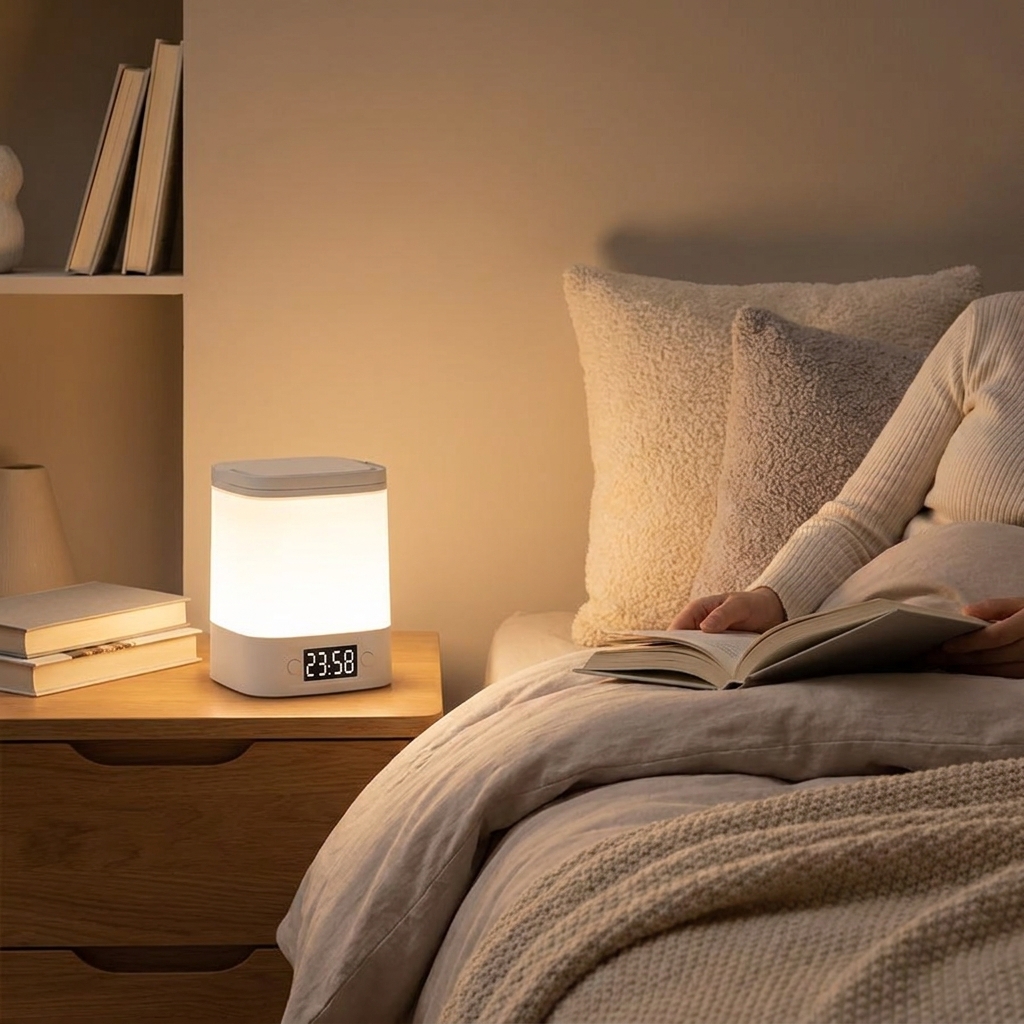 Baby Nursery Night Light - Rechargeable Led Night Light with Time