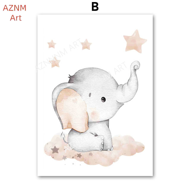 Elephant Balloon Rainbow Moon  - مراجعة Baby Nursery Kids وسعره
