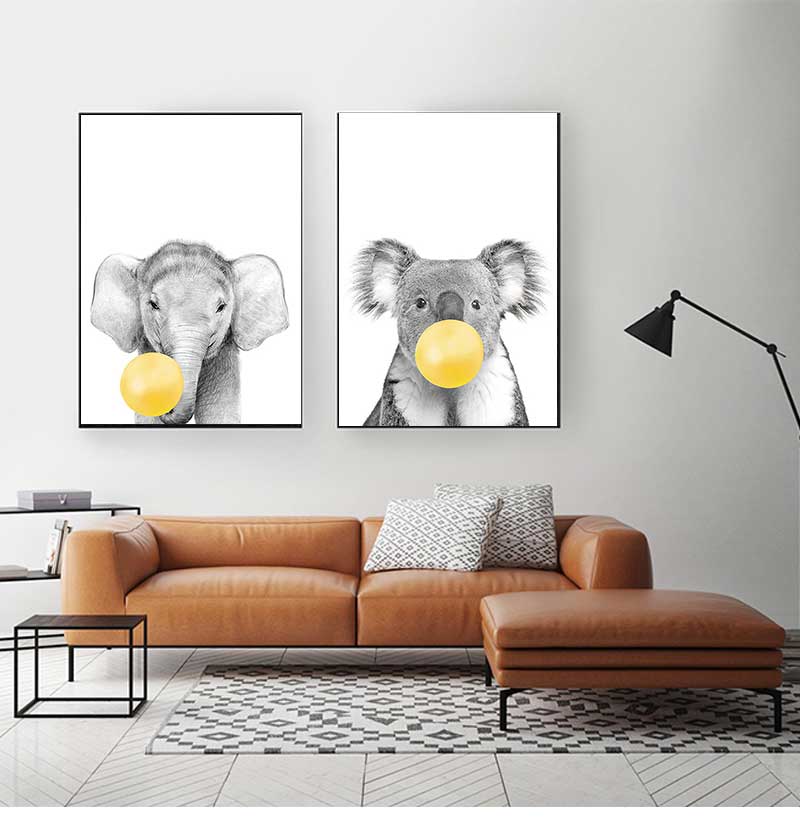 Baby Nursery Yellow Balloons A - مراجعة Baby Nursery Yellow Walls وسعره