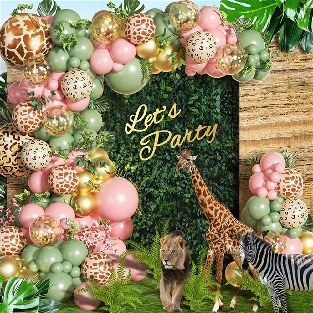 20Pcs Giraffe Print Balloons A - مراجعة Baby Nursery Jungle Theme وسعره