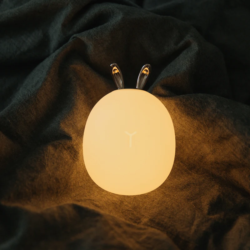 Led Carton Deer Rabbit Silicon - مراجعة Baby Nursery Night Light وسعره