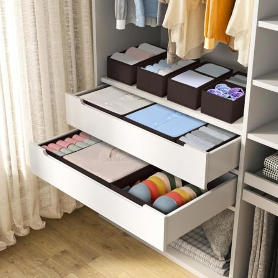 Drawer Organizer - Foldable Ba - مراجعة Baby Nursery Closet Organization وسعره