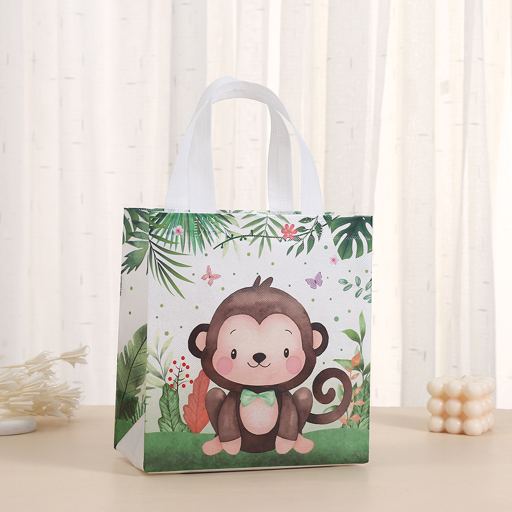 Jungle Animal Party Favor Bags - مراجعة Baby Nursery Jungle Theme وسعره