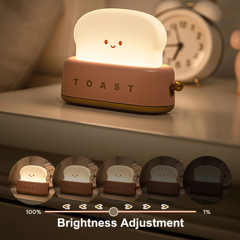 Bread Toast Table Light Toaste - مراجعة Baby Nursery Night Light وسعره