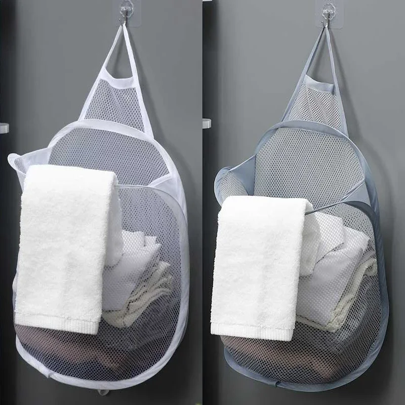 Hanging Laundry Basket Foldabl - مراجعة Closet Organizer Baby وسعره
