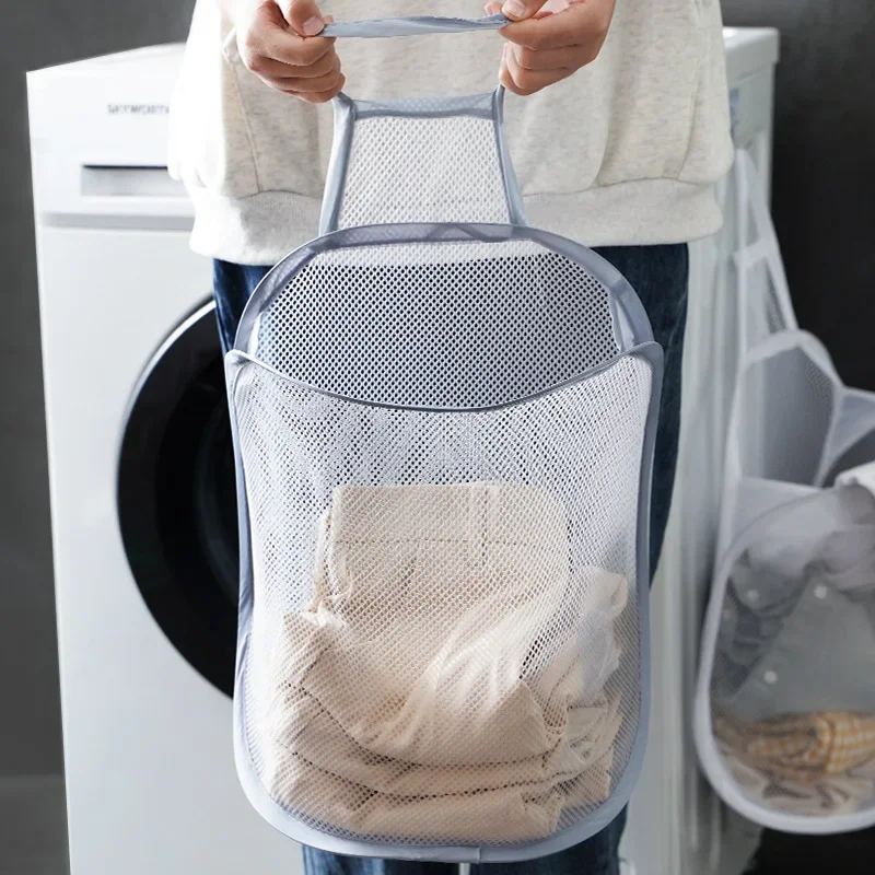 Hanging Laundry Basket Foldabl - مراجعة Closet Organizer Baby وسعره