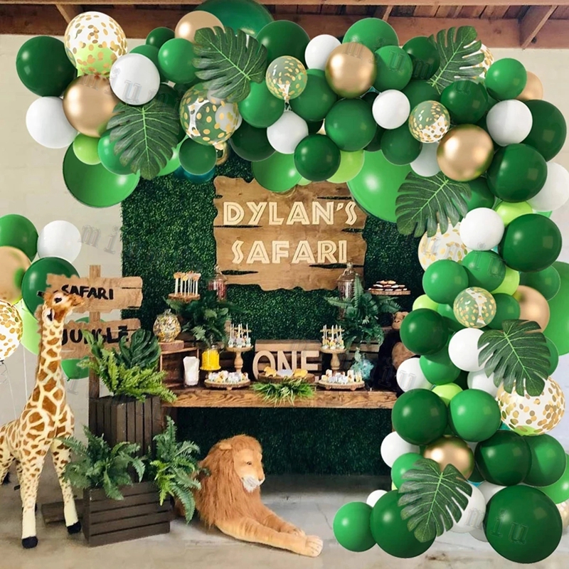 Jungle Safari Green Theme Ball - مراجعة Baby Nursery Jungle Theme وسعره