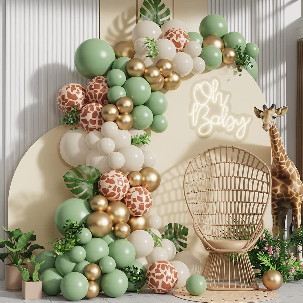 Jungle Safari Green Theme Ball - مراجعة Baby Nursery Jungle Theme وسعره