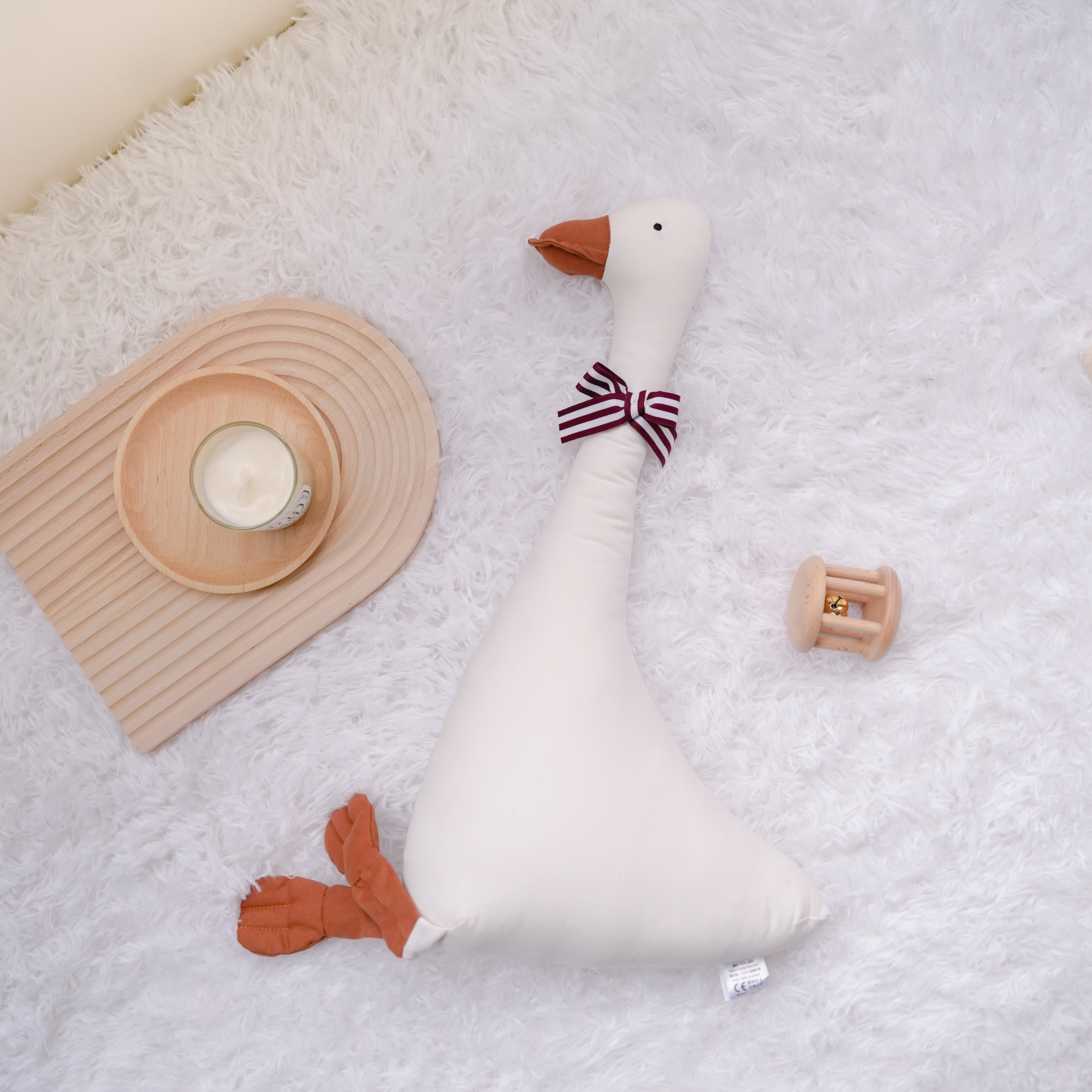 Stylish Cloth Goose Doll - Han - مراجعة Baby Nursery Game وسعره