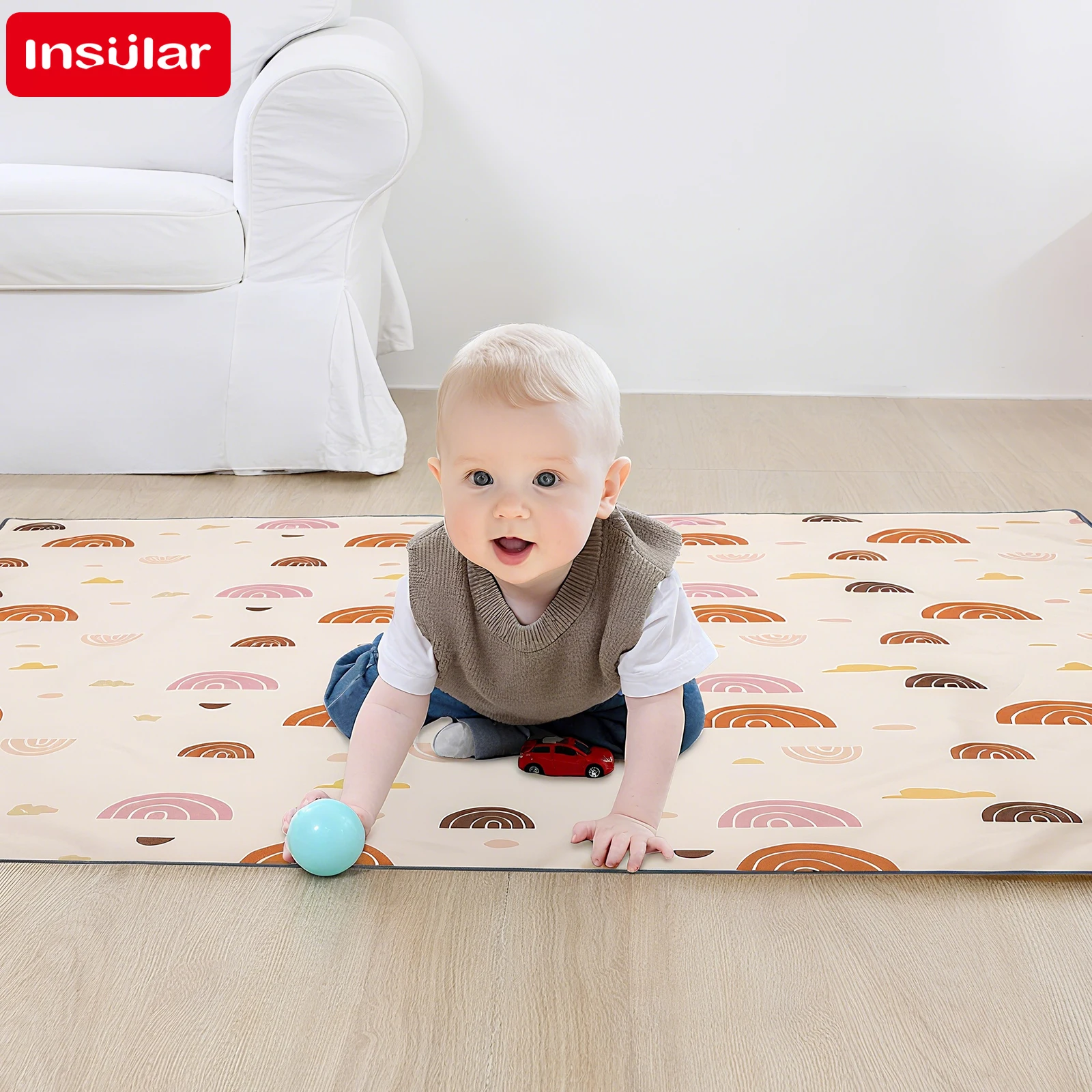 INSULAR Kids Educational Mattr - مراجعة Baby Nursery Mat وسعره