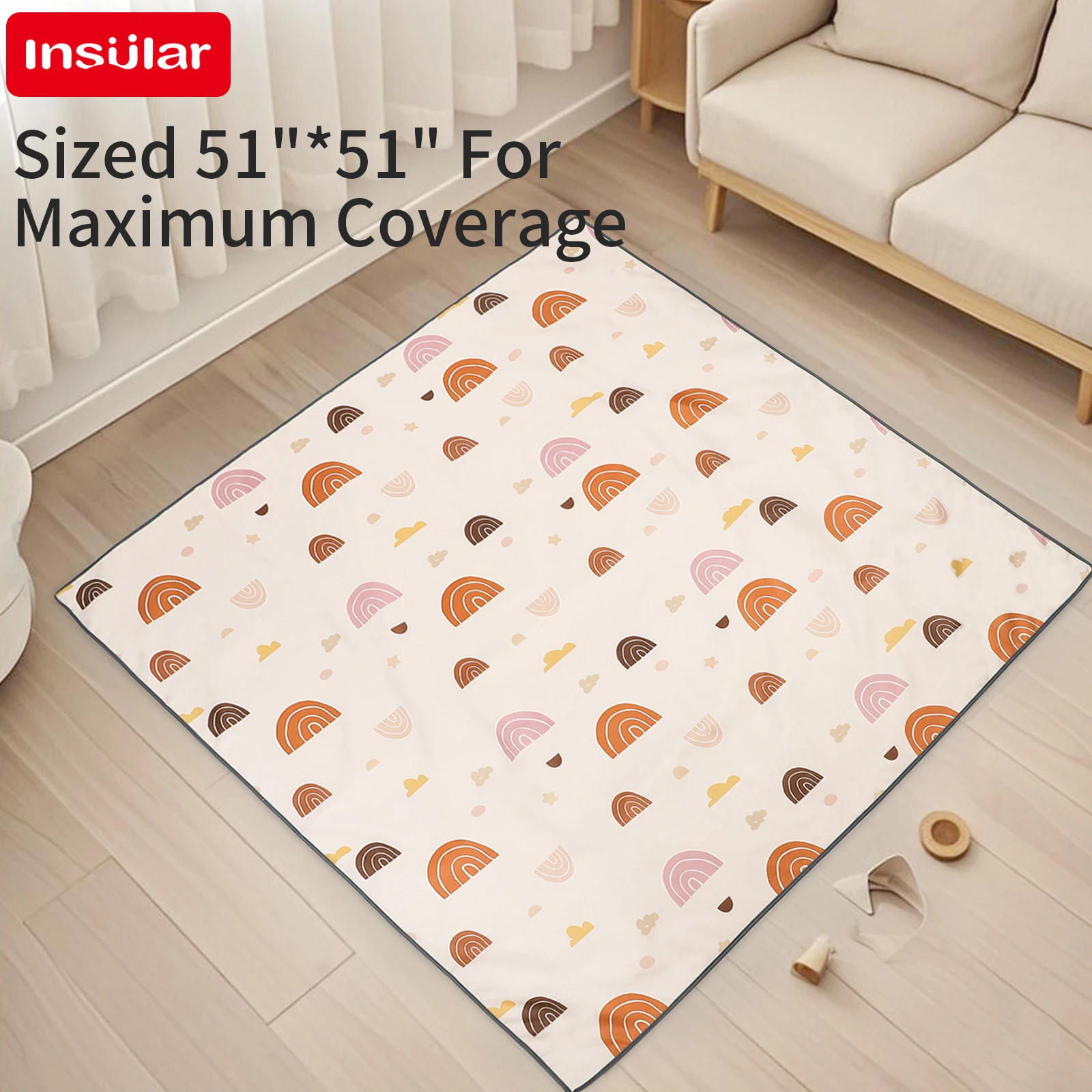 INSULAR Kids Educational Mattr - مراجعة Baby Nursery Mat وسعره