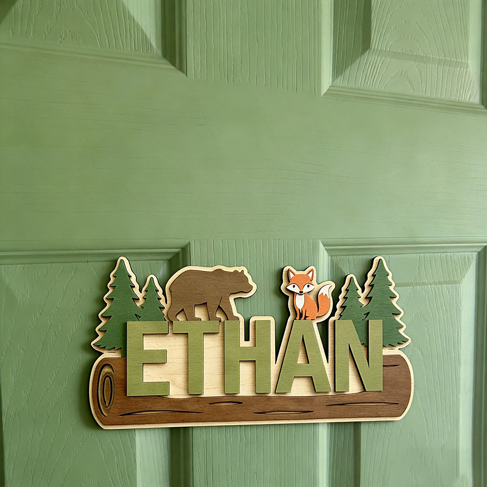 Woodland Forest Animal Persona - مراجعة Baby Nursery Decor Boy وسعره