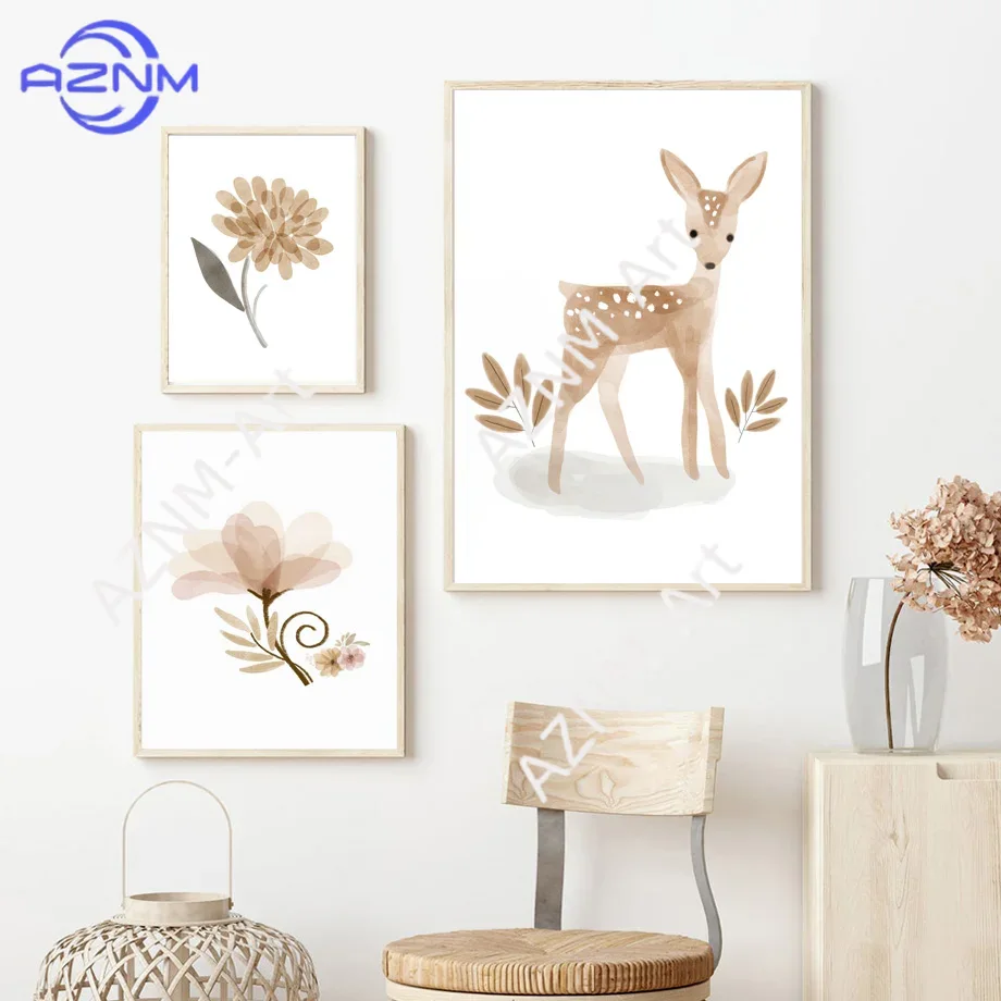 Boho Nursery Wall Art Canvas - - مراجعة Baby Nursery Kids وسعره