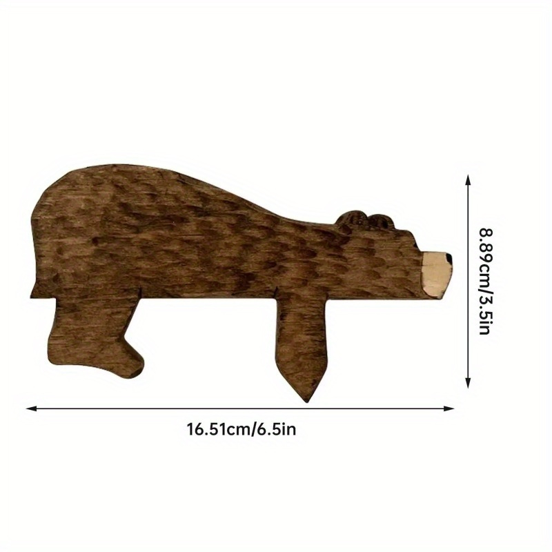 Wooden Bear Door Jamb Used As  - مراجعة Baby Nursery Decor Boy وسعره
