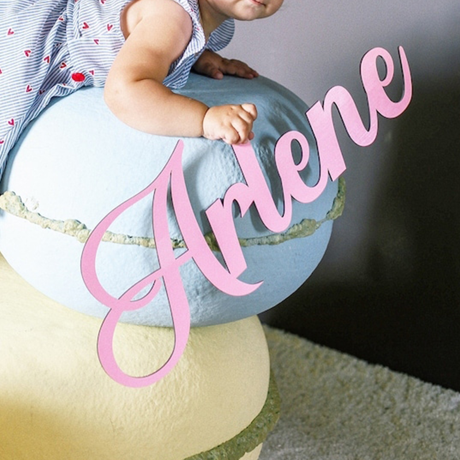 1pc Custom Wooden Name Sign,Cu - مراجعة Baby Nursery Decor Boy وسعره