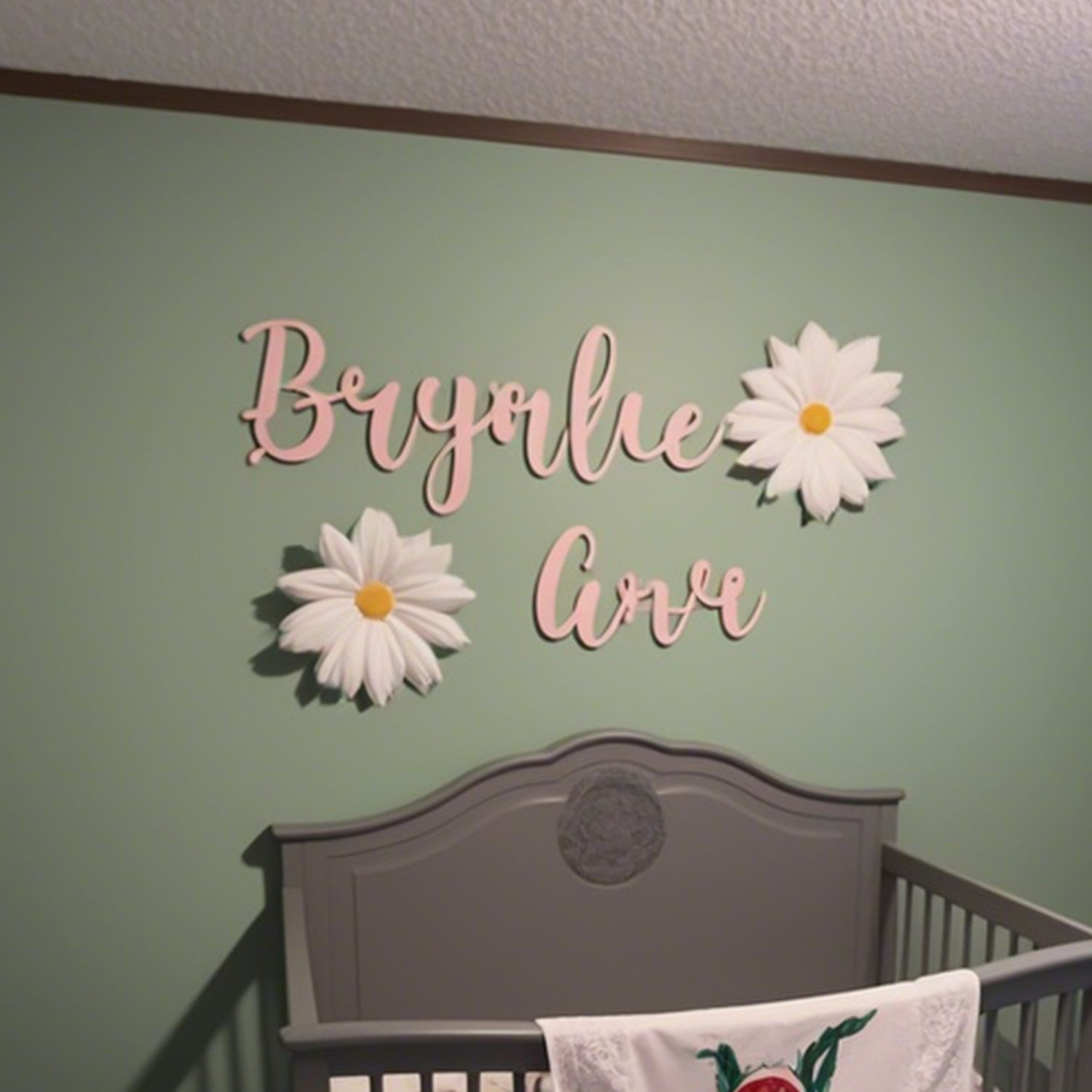 1pc Custom Wooden Name Sign,Cu - مراجعة Baby Nursery Decor Boy وسعره