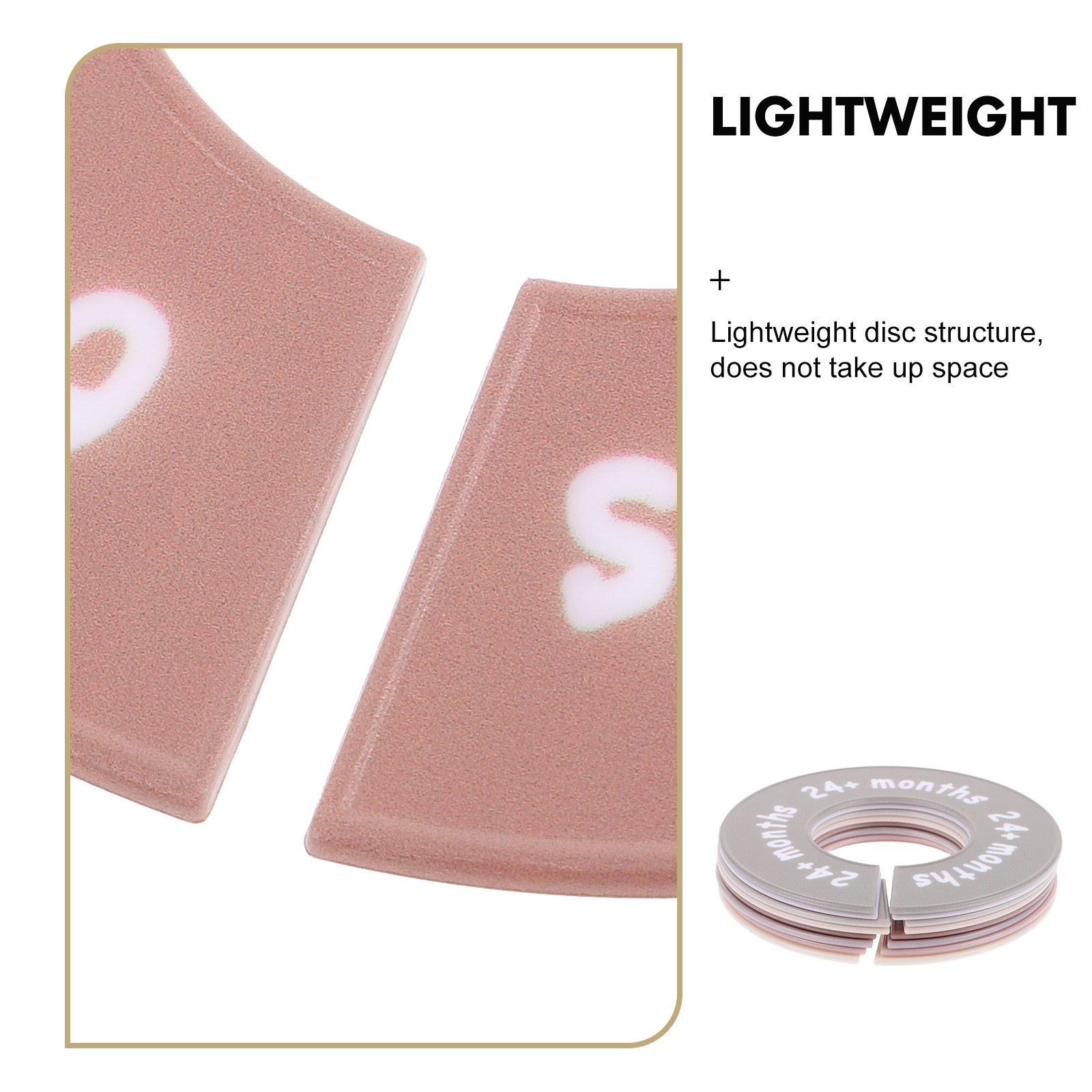 1Set Baby Closet Size Dividers - مراجعة Closet Organizer Baby وسعره