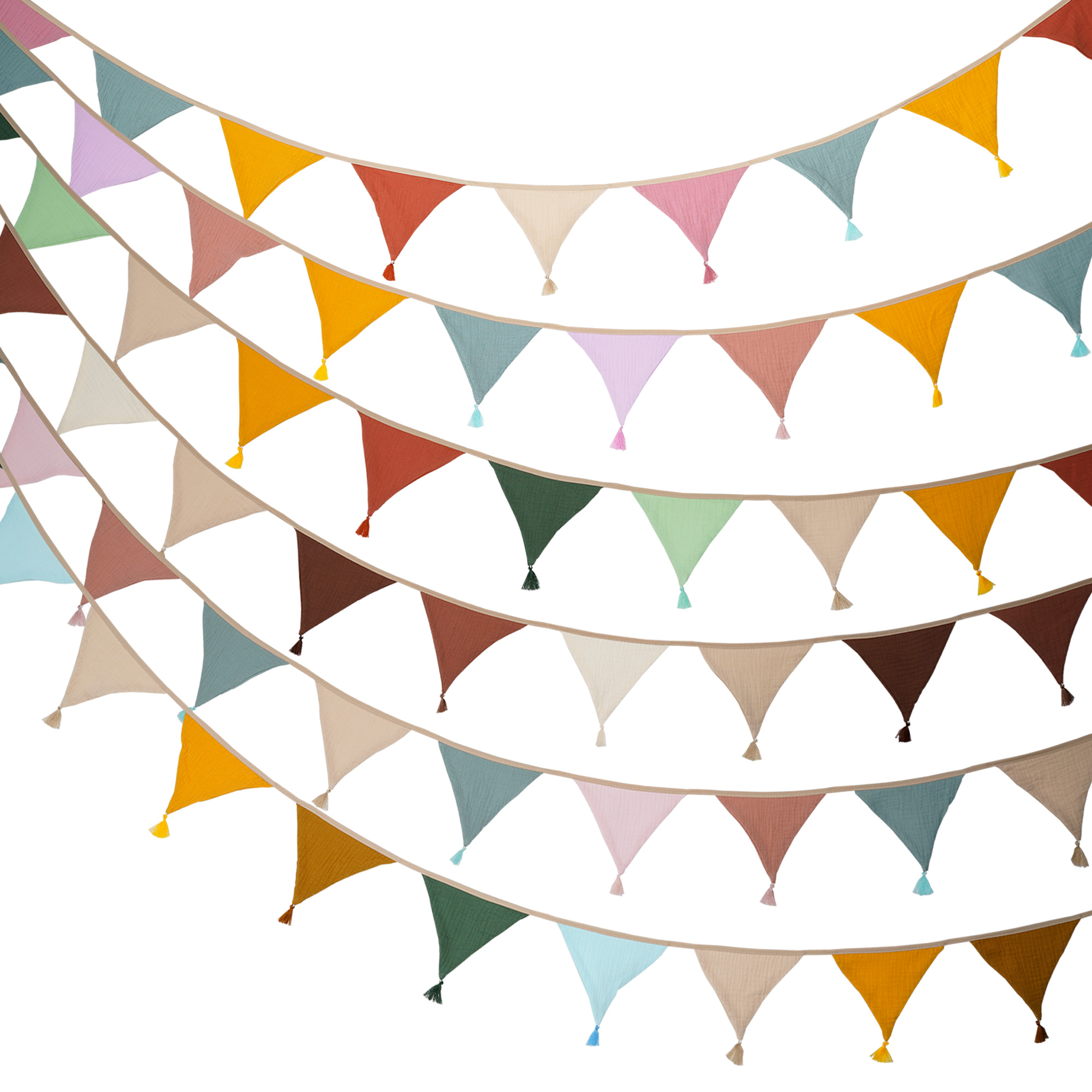 2.6M/8.5FT Nursery Fabric Bunt - مراجعة Baby Nursery Home وسعره