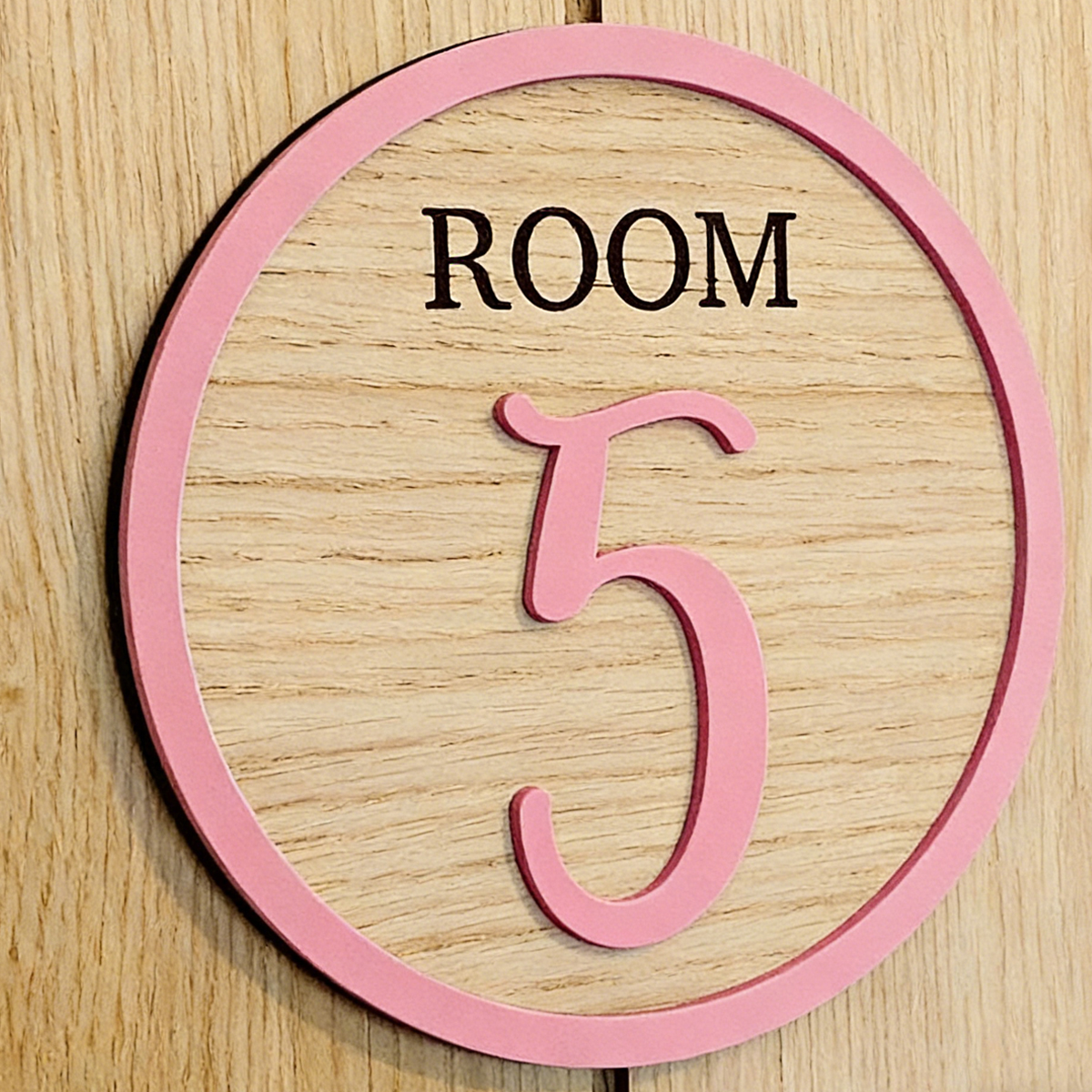 1Pc Cutom Pink Room Number Woo - مراجعة Baby Nursery Home وسعره