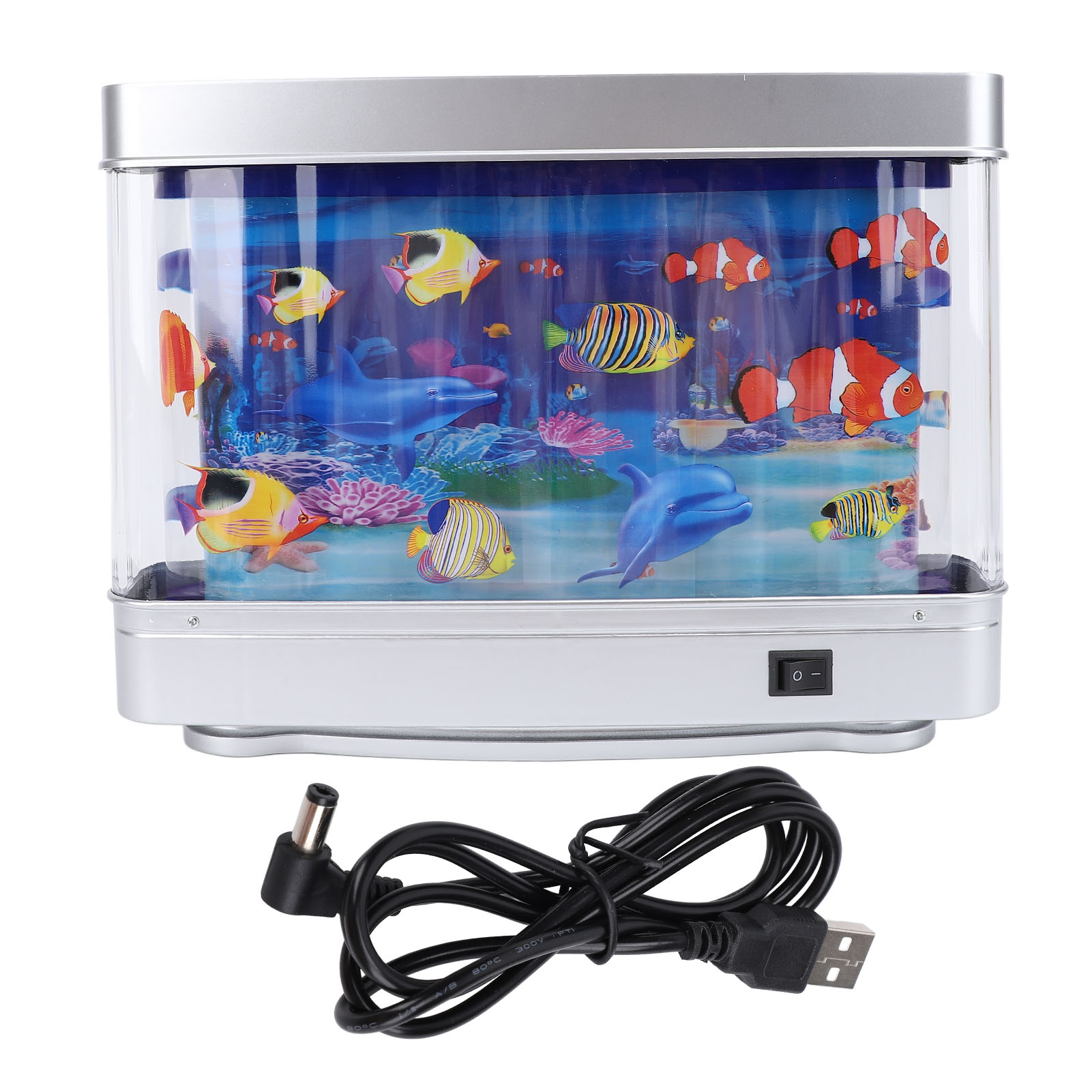 Fake Fish Tank Lamp Mini Decor - مراجعة Baby Nursery Night Light وسعره