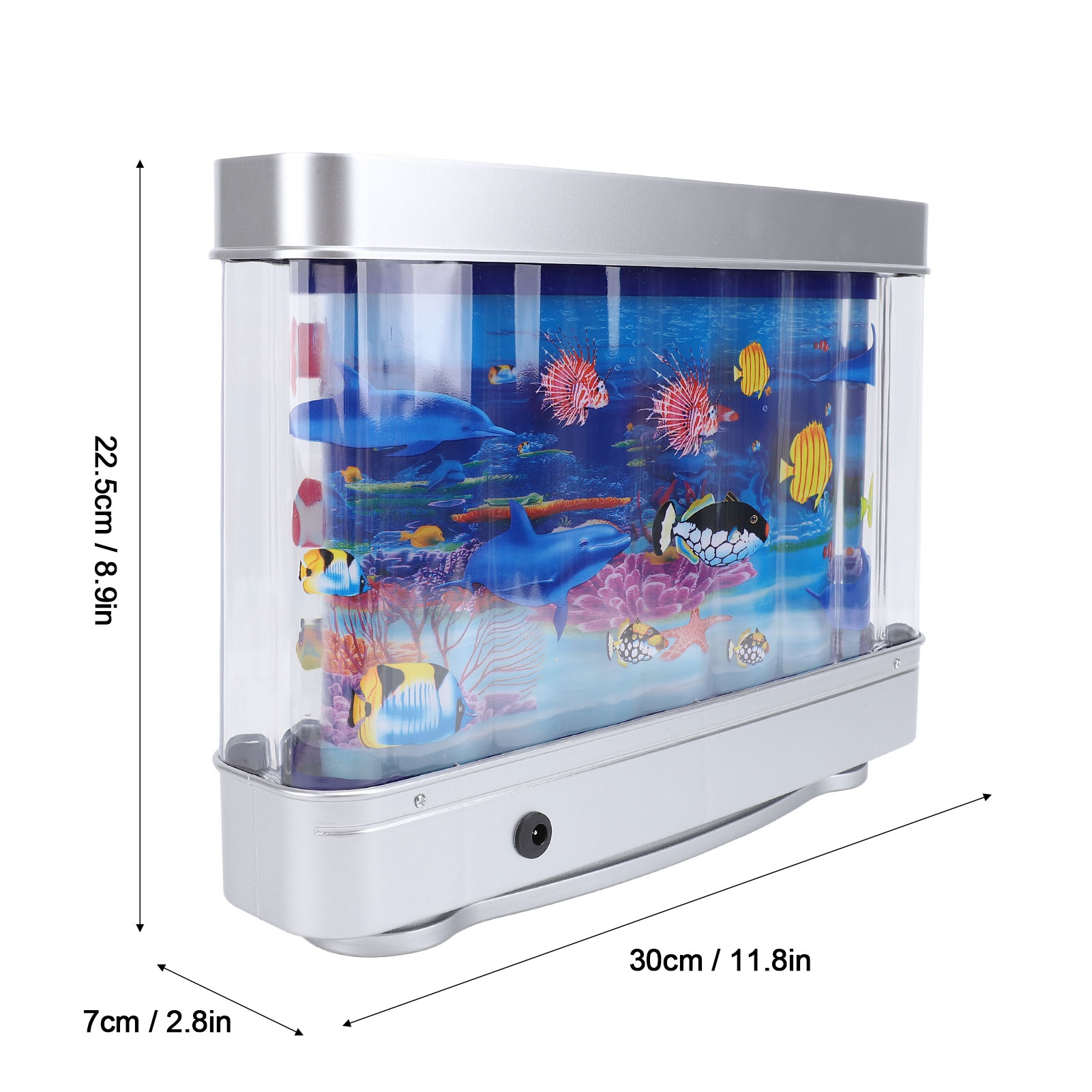 Fake Fish Tank Lamp Mini Decor - مراجعة Baby Nursery Night Light وسعره