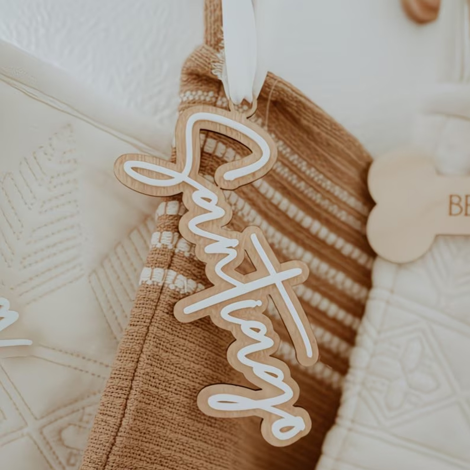 1Pc Custom Name Cute White Woo - مراجعة Baby Nursery Home وسعره