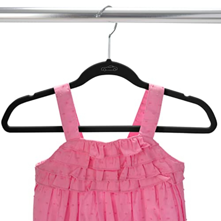 Velvet Hangers Slim Non-Slip D - مراجعة Baby Nursery Closet Organization وسعره