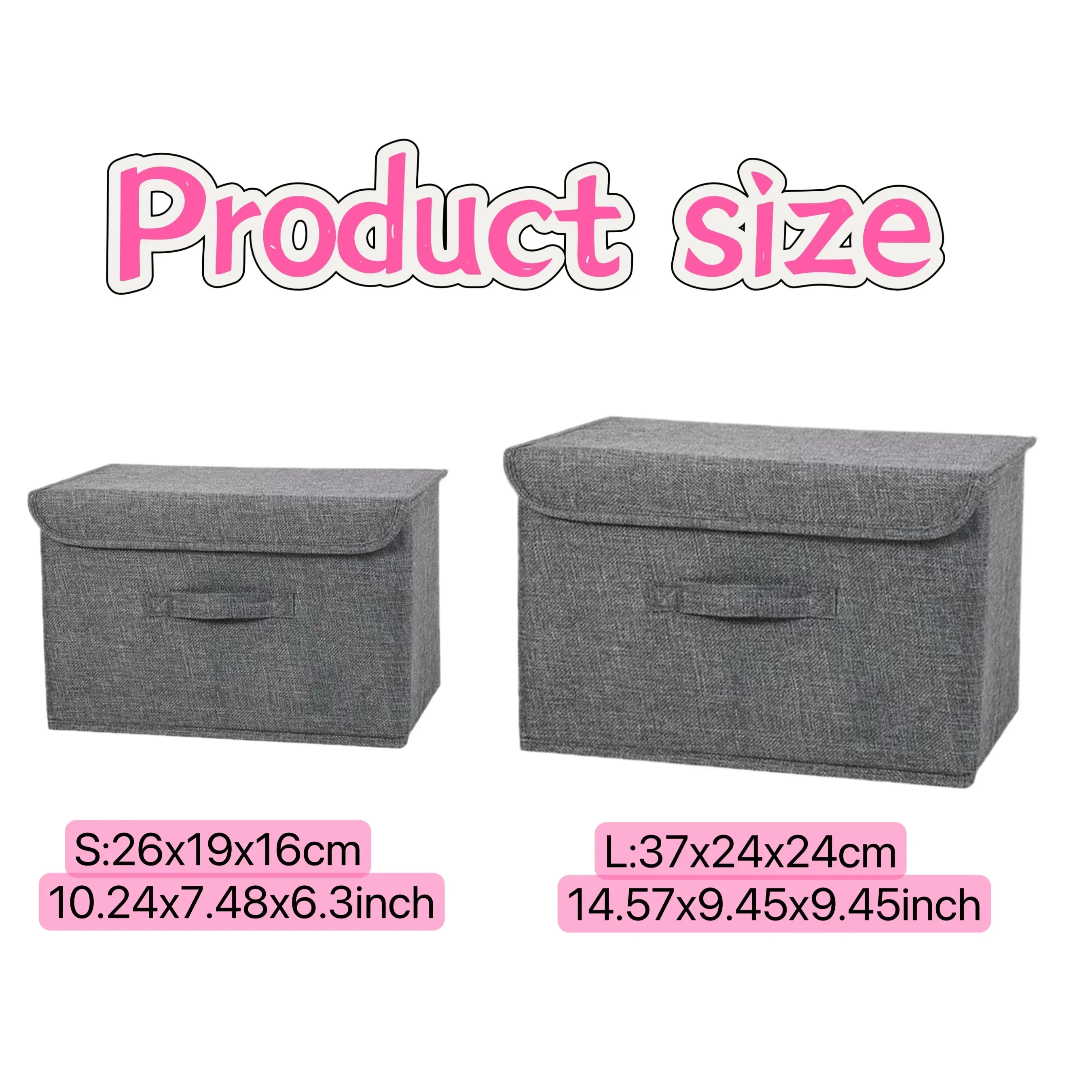 Large-capacity Linen Fabric St - مراجعة Closet Organizer Baby وسعره