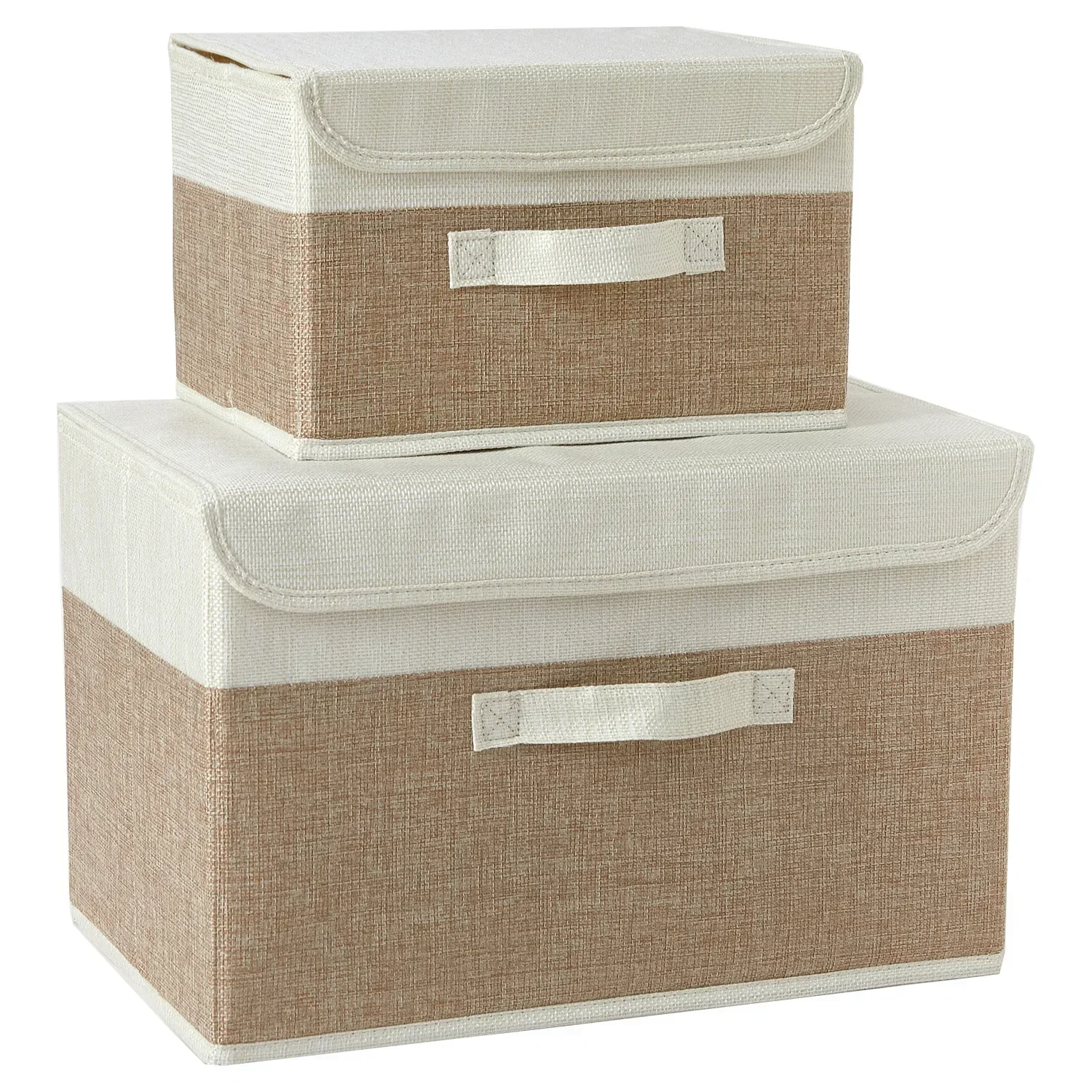Large-capacity Linen Fabric St - مراجعة Closet Organizer Baby وسعره