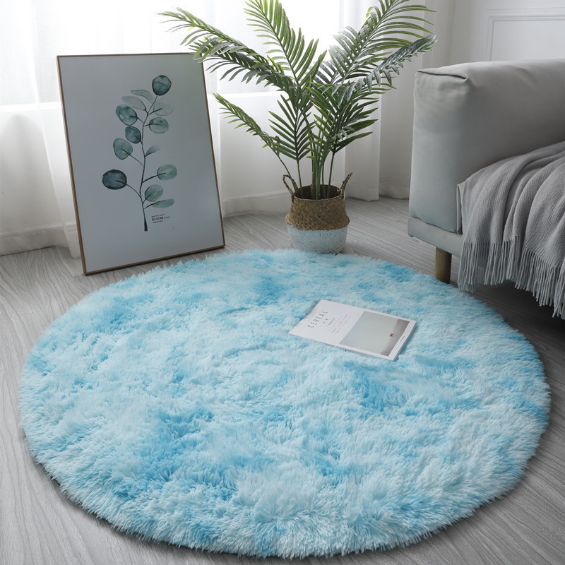 Super Soft Fluffy Round Rug Pl - مراجعة Baby Nursery Game وسعره