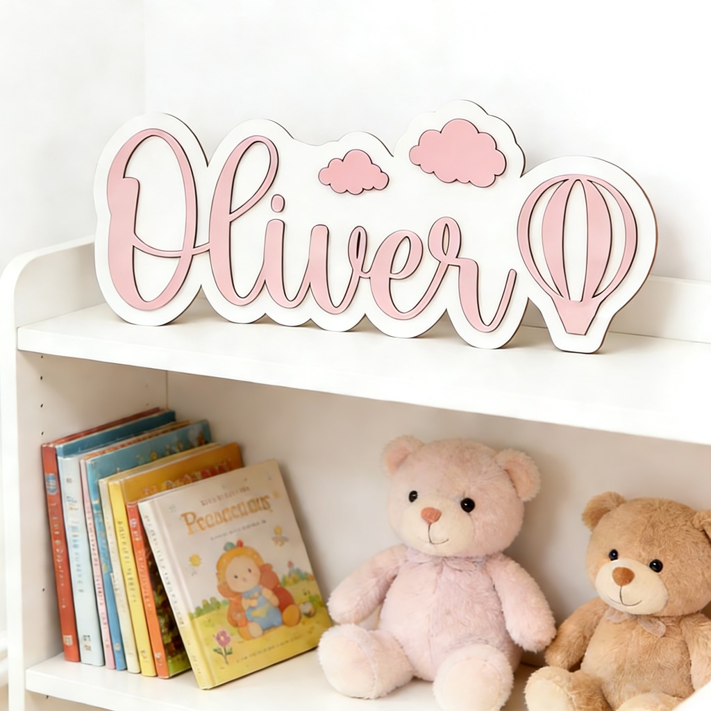 Personalized Custom Wooden Nam - مراجعة Baby Nursery Decor Boy وسعره