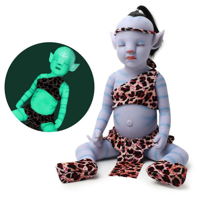 New Luminous Avatar Reborn Dol - مراجعة Baby Nursery Decor Boy وسعره
