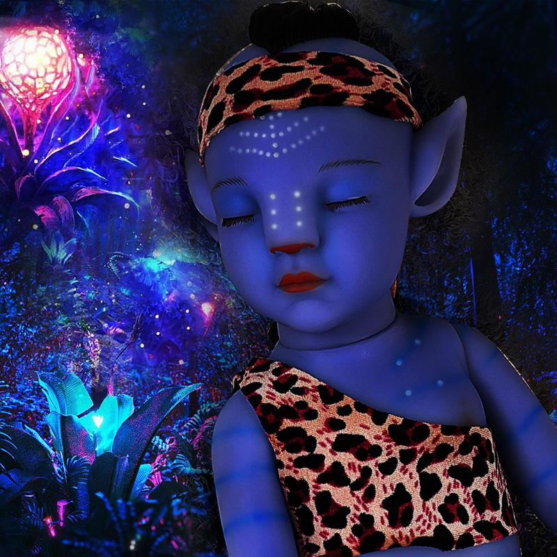 New Luminous Avatar Reborn Dol - مراجعة Baby Nursery Decor Boy وسعره