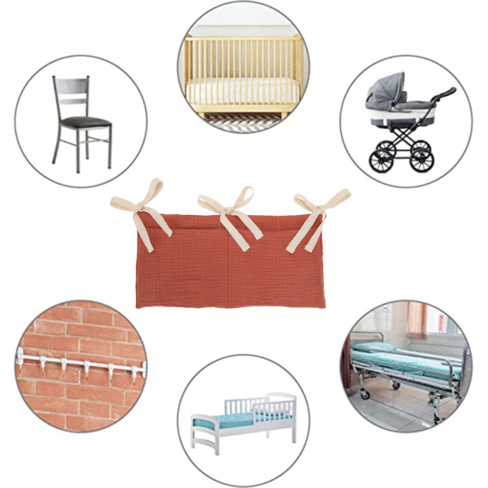 Baby Crib Organizer Cot Caddy  - مراجعة Baby Nursery Game وسعره