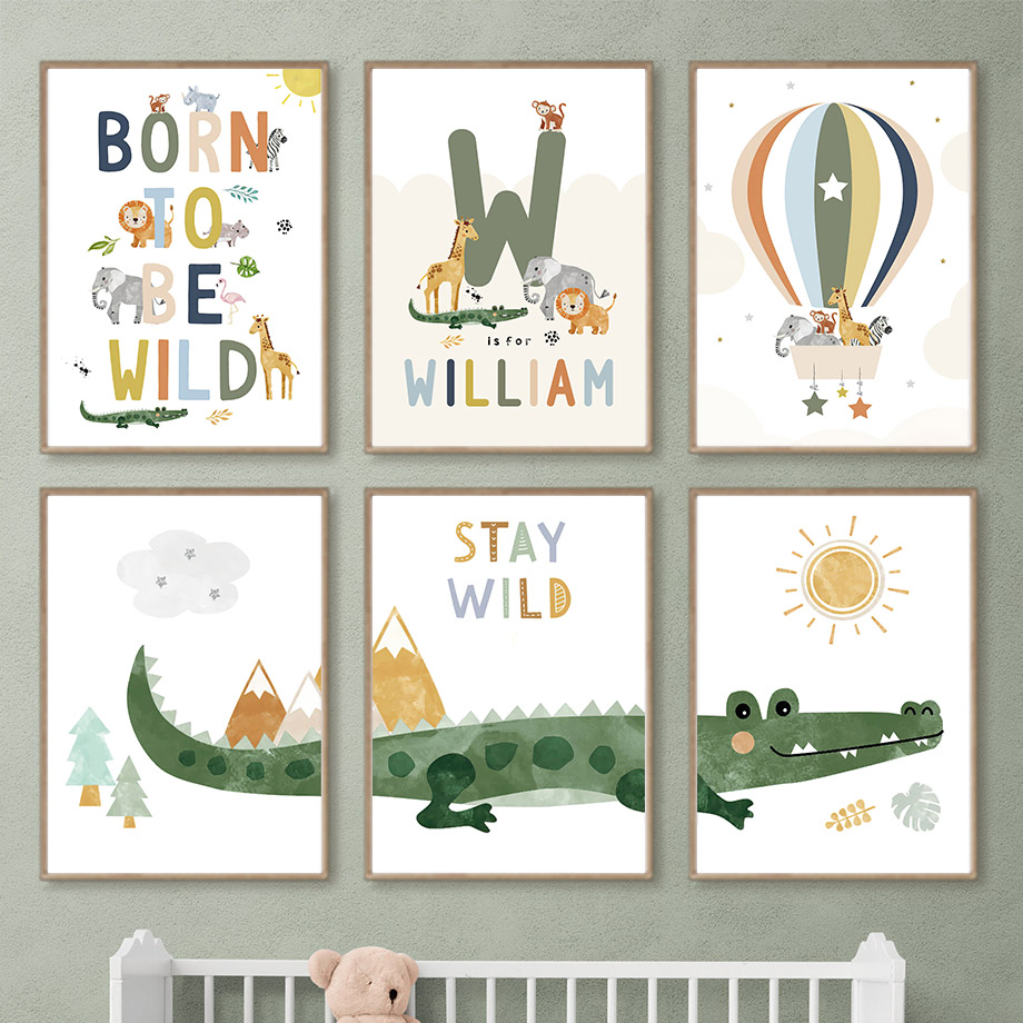 Crocodile Balloon Lion Elephan - مراجعة Baby Nursery Kids وسعره