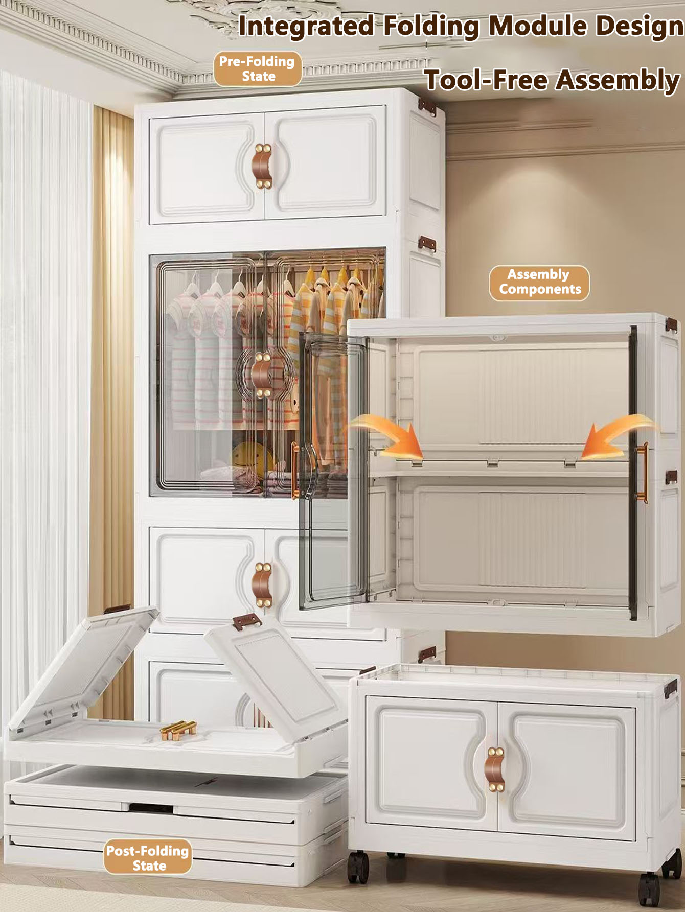 No-Installation Baby Wardrobe  - مراجعة Closet Organizer Baby وسعره