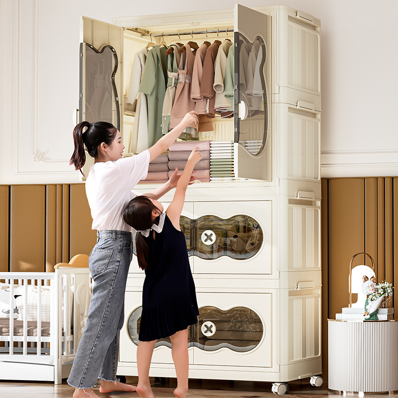 Easy Home Child Wardrobe Stora - مراجعة Closet Organizer Baby وسعره