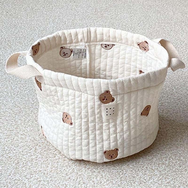 Cute Bear Embroidery Diaper Ba - مراجعة Closet Organizer Baby وسعره