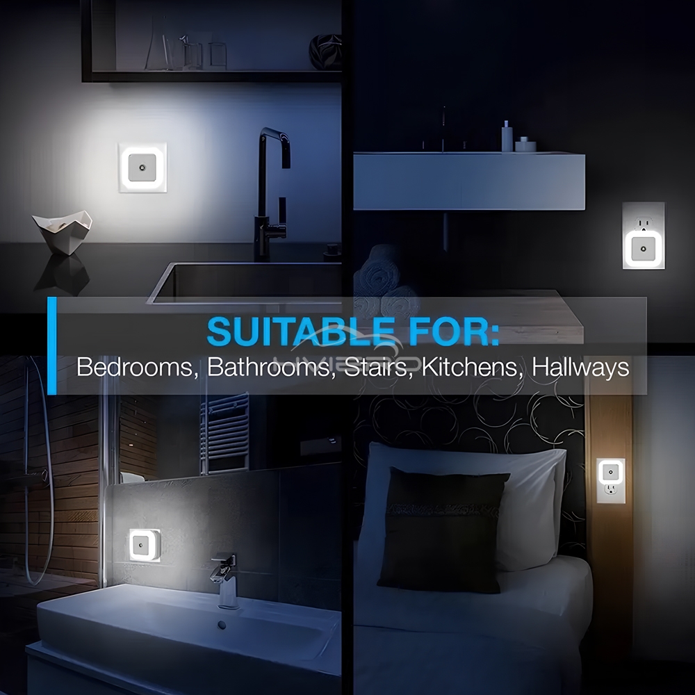 Wireless Sensor LED Night Ligh - مراجعة Baby Nursery Night Light وسعره