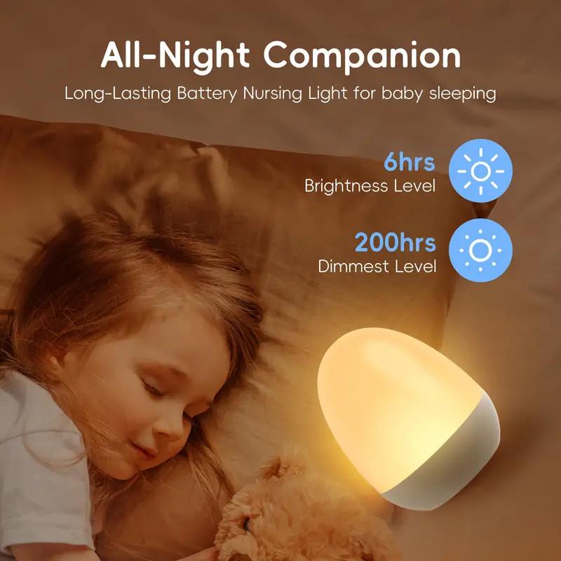 Touch Night Light for Baby Nur - مراجعة Baby Nursery Night Light وسعره