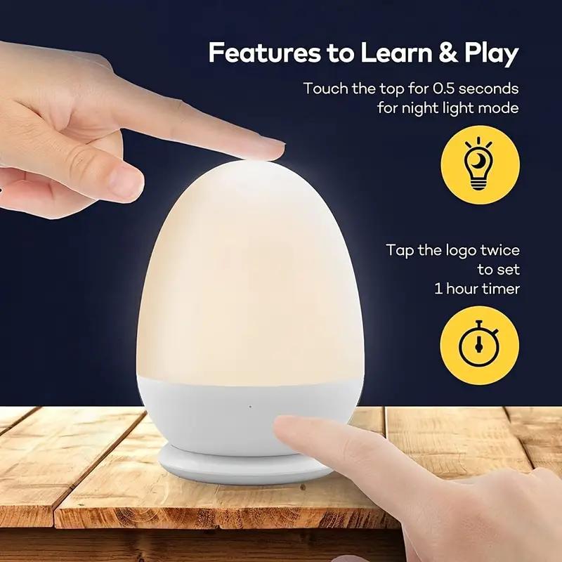 Touch Night Light for Baby Nur - مراجعة Baby Nursery Night Light وسعره