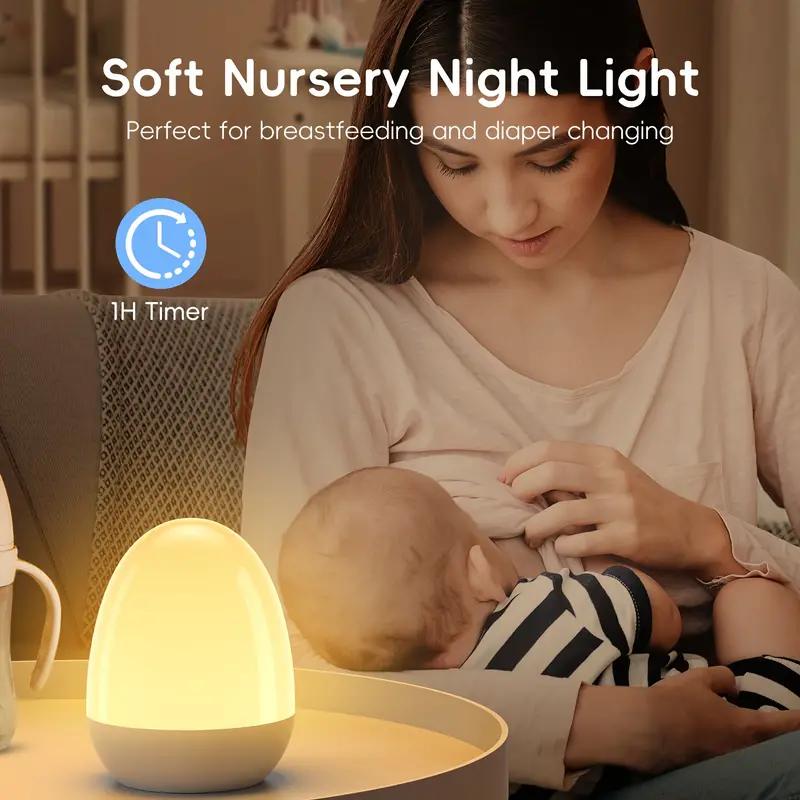 Touch Night Light for Baby Nur - مراجعة Baby Nursery Night Light وسعره