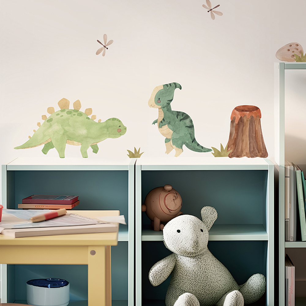 Dinosaur Wall Decals, Dino Alp - مراجعة Baby Nursery Decor Boy وسعره