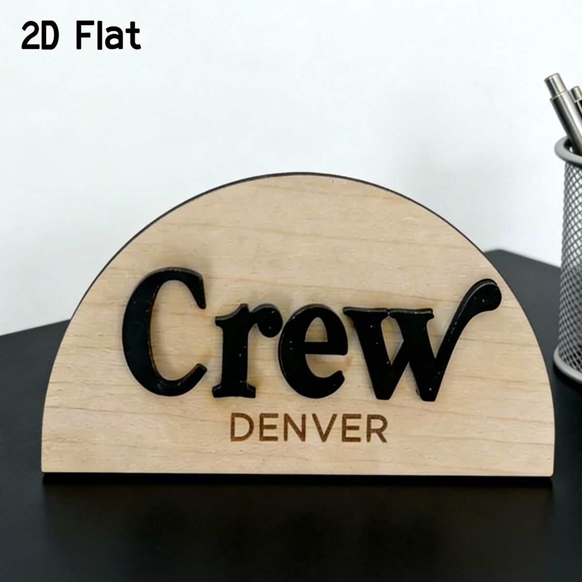 1Pc Cutom Crescent Wooden Acry - مراجعة Baby Nursery Home وسعره