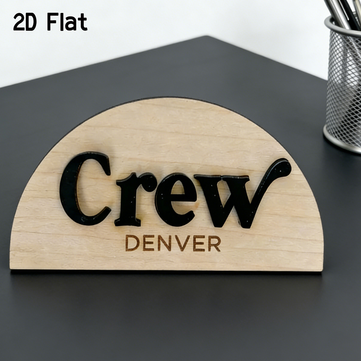 1Pc Cutom Crescent Wooden Acry - مراجعة Baby Nursery Home وسعره