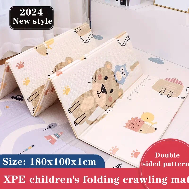 Baby Play Mats Foldable Xpe Pu - مراجعة Baby Nursery Game وسعره
