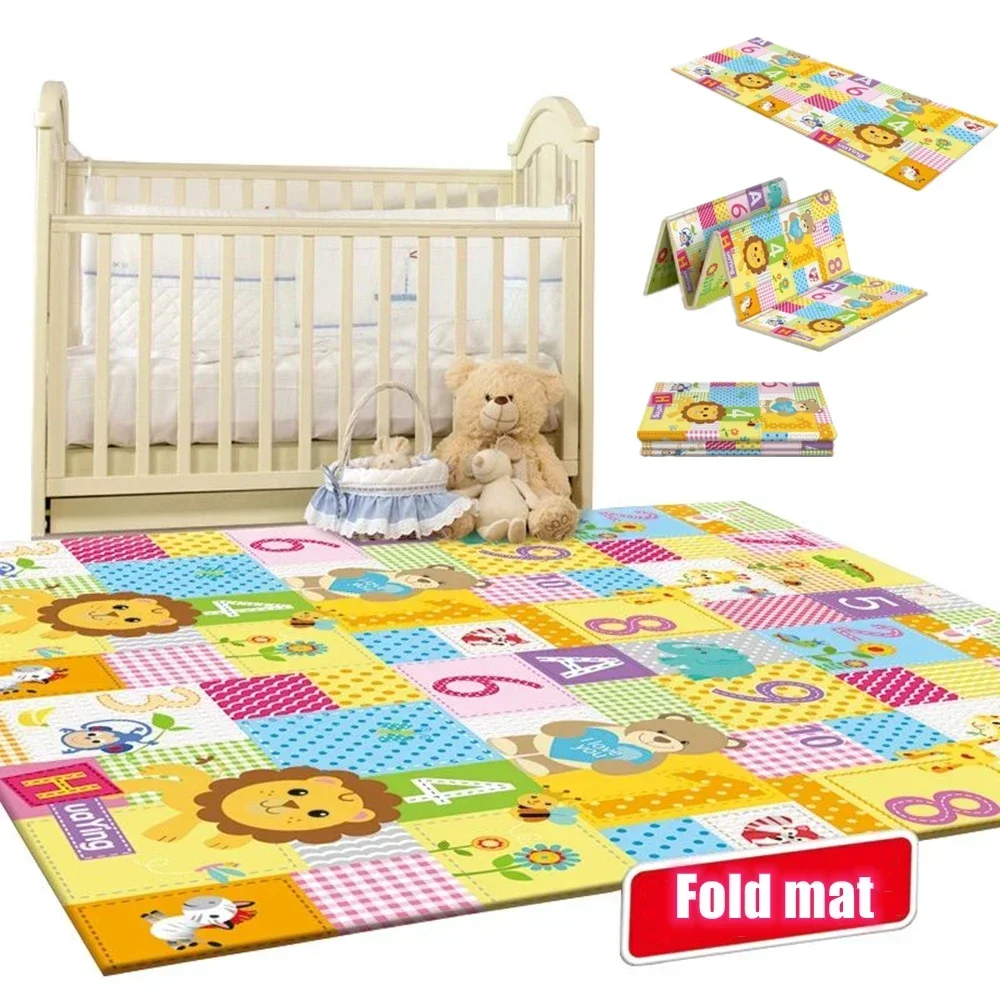 Baby Play Mats Foldable Xpe Pu - مراجعة Baby Nursery Game وسعره
