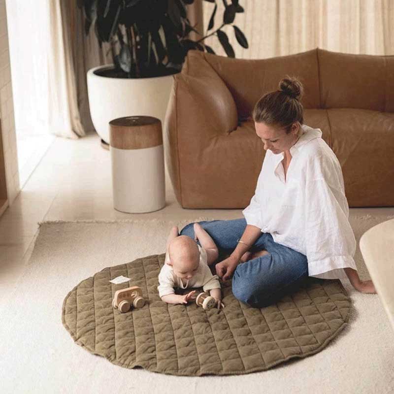 115cm Play Mat Lattice Baby Ma - مراجعة Baby Nursery Mat وسعره