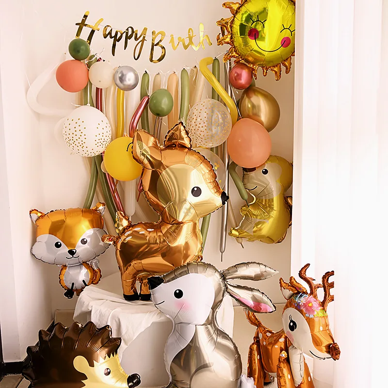 Jungle Safari Theme Deer Foil  - مراجعة Baby Nursery Jungle Theme وسعره